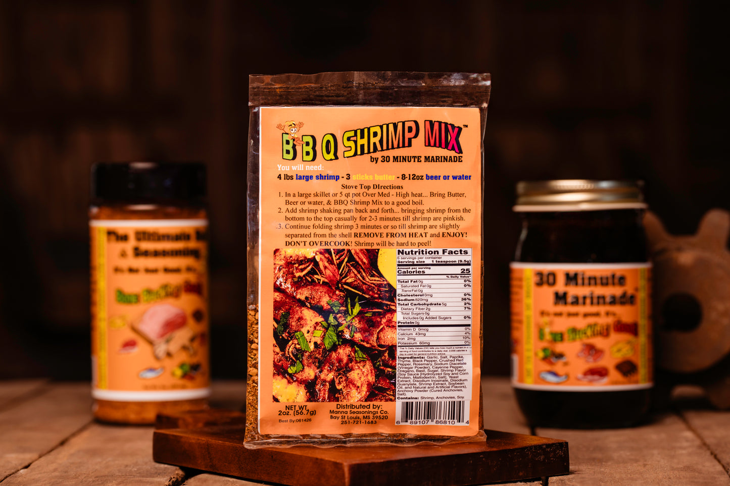 BBQ Shrimp Mix