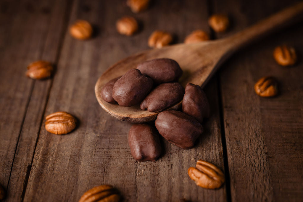 "Sugar Free" Milk Chocolate Pecans
