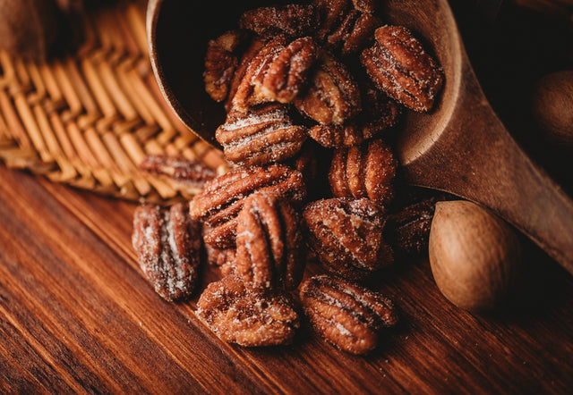 Honey Roasted Pecans from Dees Pecan Company