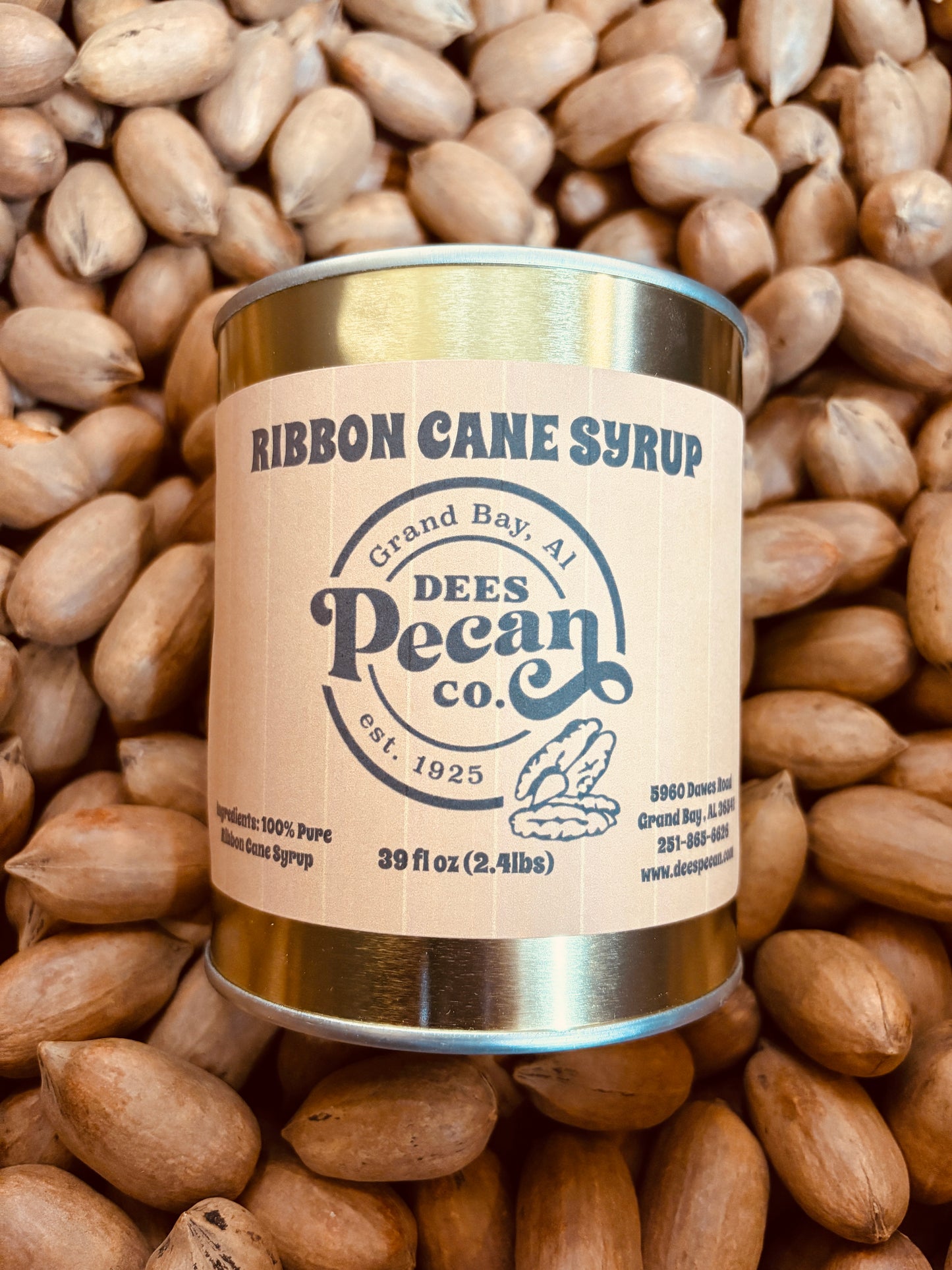 Dees Pecan Company Ribbon Cane Syrup