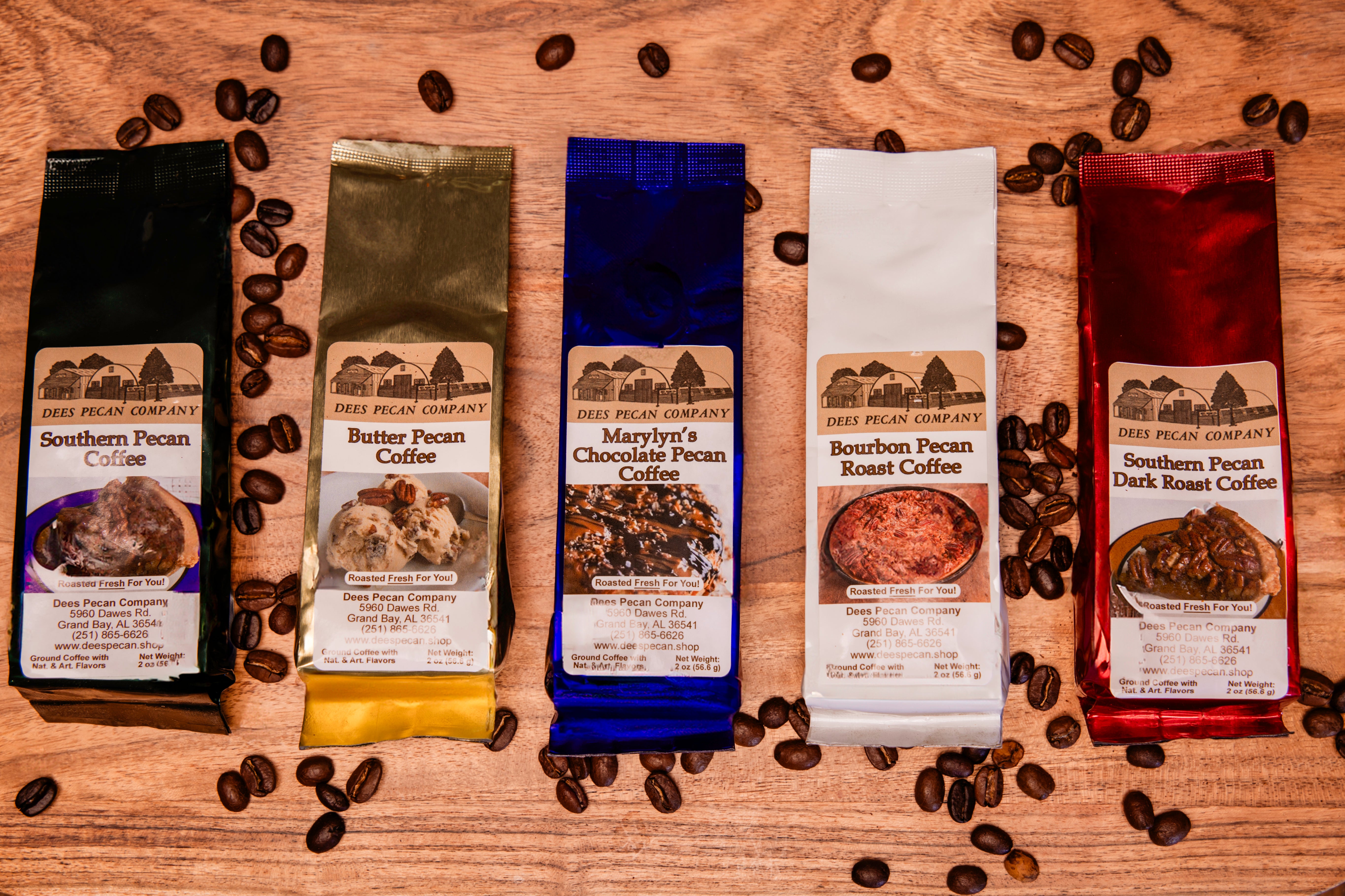 Butter Pecan Decaf | Alamo Pecan & Coffee Butter Pecan Decaf | Alamo Pecan & Coffee